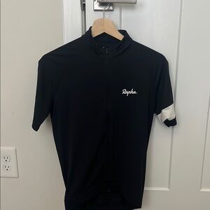 Rapha Black and White Cycling Top